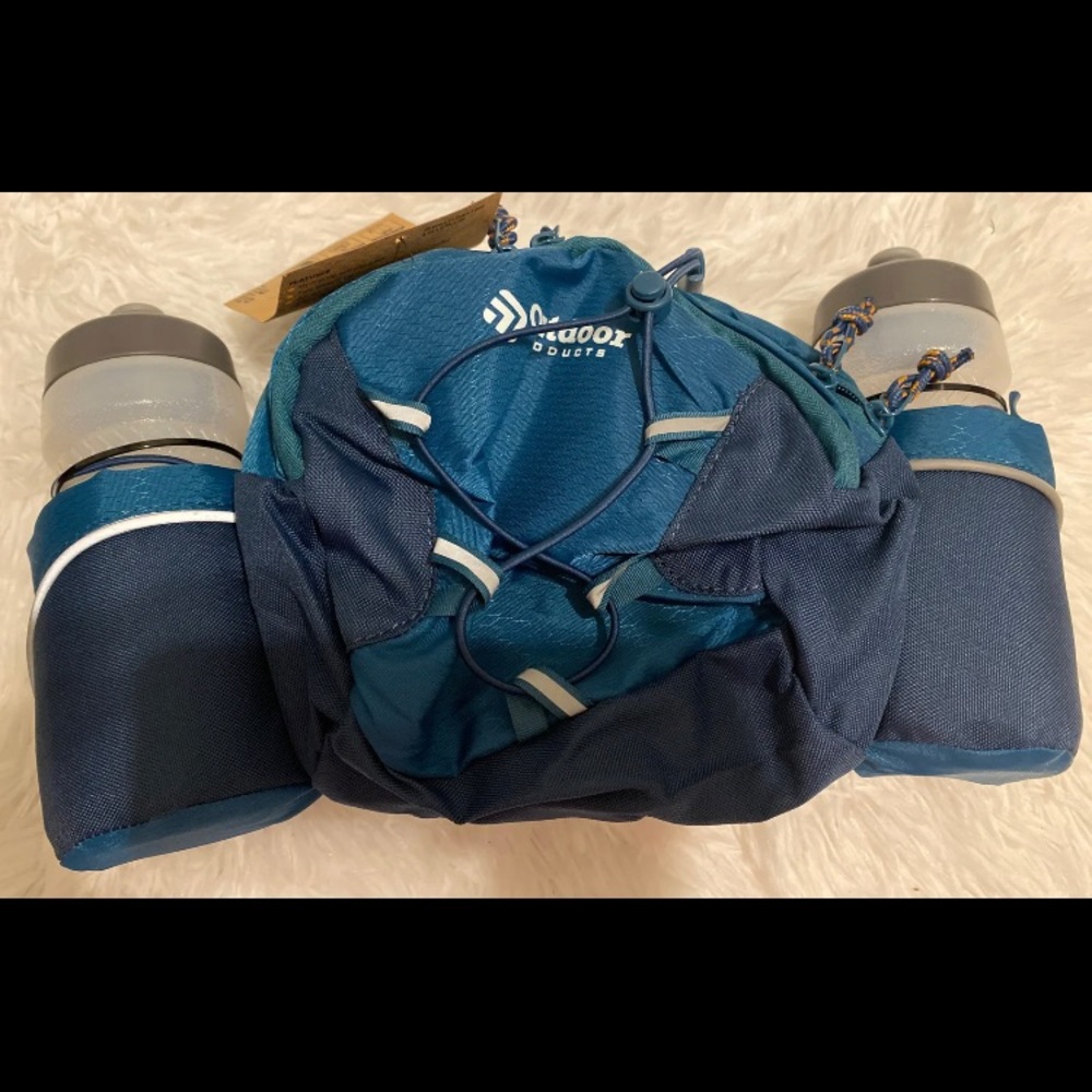 Outdoor Products H2O Mojave Waist Pack with water Bottles, New